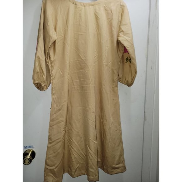 Floral Hand Painted Dress - Picture 12 of 13